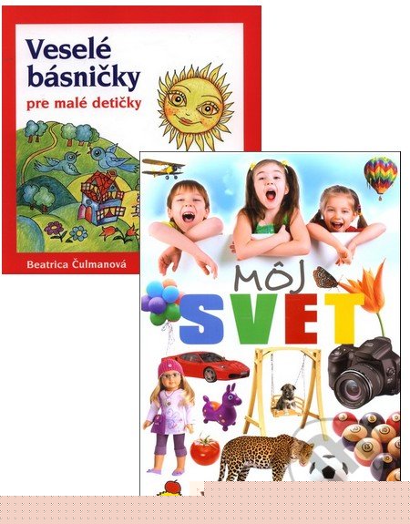 Mj svet + Vesel bsniky pre mal detiky (kolekcia doch titulov pre deti)