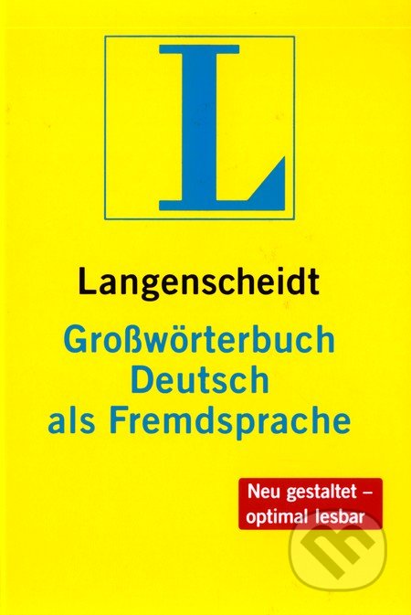 Langenscheidt Growrterbuch Deutsch als Fremdspraches + CD-ROM