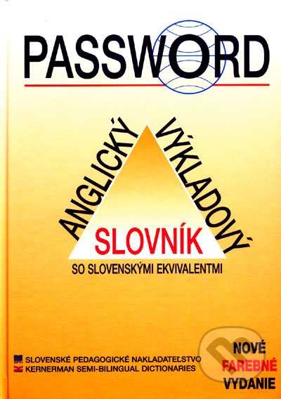 Password - Anglick vkladov slovnk so slovenskmi ekvivalentmi