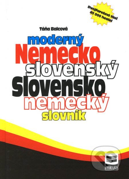 Modern nemecko-slovensk a slovensko-nemeck slovnk